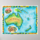Recherche de kangourou australie posters Bleu
