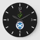 Recherche de drapeau écossais horloges Patriotique