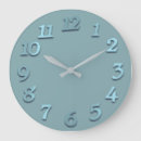 Recherche de bleu pastel horloges Élégant