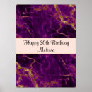 Recherche de anniversaire violet posters Moderne