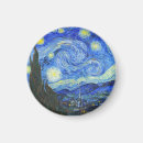 Recherche de peinture impressionniste magnets Van gogh