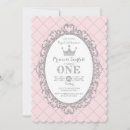 Recherche de princess 1ans anniversaire invitations Royal