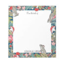 Recherche de souris blocsnotes Floral