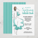 Recherche de défilé mode cartes invitations Mannequin