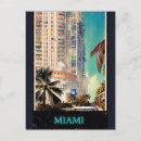 Recherche de coucher du soleil de miami cartes postales Plage