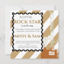 Recherche de rock star baby shower invitations Bébé