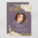 Recherche de floral 16ans anniversaire invitations Girly