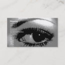 Recherche de voir cartes visite Yeux