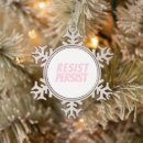 Recherche de rose blanc ornements De noël