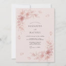 Recherche de monochrome mariage invitations Romantique