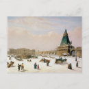 Recherche de hiver russe cartes postales Traîneau