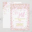 Recherche de pink and gold invitations Parties scintillant or