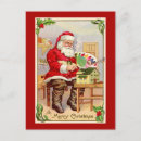 Recherche de jouets vintages vœux cartes Saint nicholas