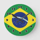 Recherche de drapeau du brésil horloges Brasil