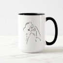 Recherche de croquis simple tasses Puissance de fille