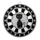 Recherche de chat noir jeux de fléchettes Noir et blanc