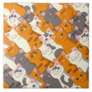 Recherche de motif de chat carreaux Animaux