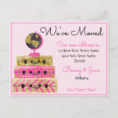 Recherche de valise vintage cartes postales Changement d'adresse