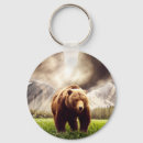 Recherche de ours gris porteclés Animaux