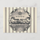 Recherche de rayures de cirque cartes postales Carnaval