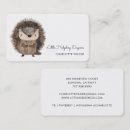 Recherche de hérisson cartes visite Mignon