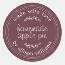 Recherche de pi autocollants Tarte aux pommes