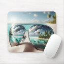 Recherche de lunettes soleil tapis souris Tropical