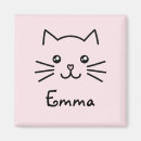Recherche de visage kawaii magnets Rose