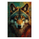 Recherche de portrait de loup posters Décoration