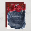 Recherche de red rose quinceanera invitations Rouge