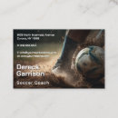 Recherche de soccer coach cartes visite Football