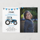 Recherche de tracteurs invitations Pour enfants
