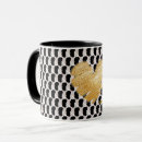 Recherche de or blanc noir tasses Amour