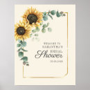 Recherche de sunflower bridal shower posters Aquarelle