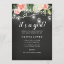 Recherche de tableau baby shower invitations Rustique