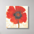 Recherche de toile de pavot Rouge