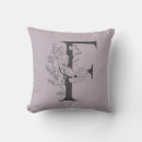 Recherche de monogramme f coussins Floral