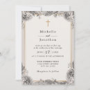 Recherche de religieux vintage mariage invitations Couple