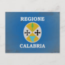 Recherche de la calabre cartes postales Drapeau