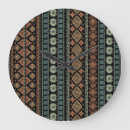 Recherche de motif mexicain horloges Illustration