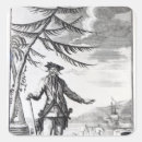 Recherche de capitaine pirate autocollants Caraïbe