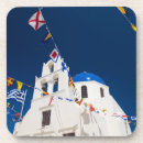 Recherche de drapeau grec dessous de verres Blanc