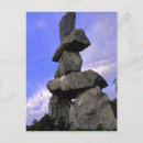 Recherche de symbole du canada cartes postales Inukshuk