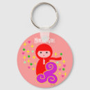 Recherche de poupée japonaise porteclés Kimono