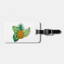 Recherche de dessin de fruit bagages étiquettes Ananas