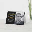 Recherche de 40 ans vœux cartes Noir et or