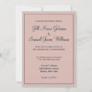Recherche de beau mariage invitations Rose
