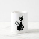 Recherche de chats élégants tasses Noir