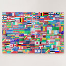 Recherche de du monde puzzles Drapeaux
