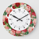 Recherche de rose rouge vintage horloges Élégant